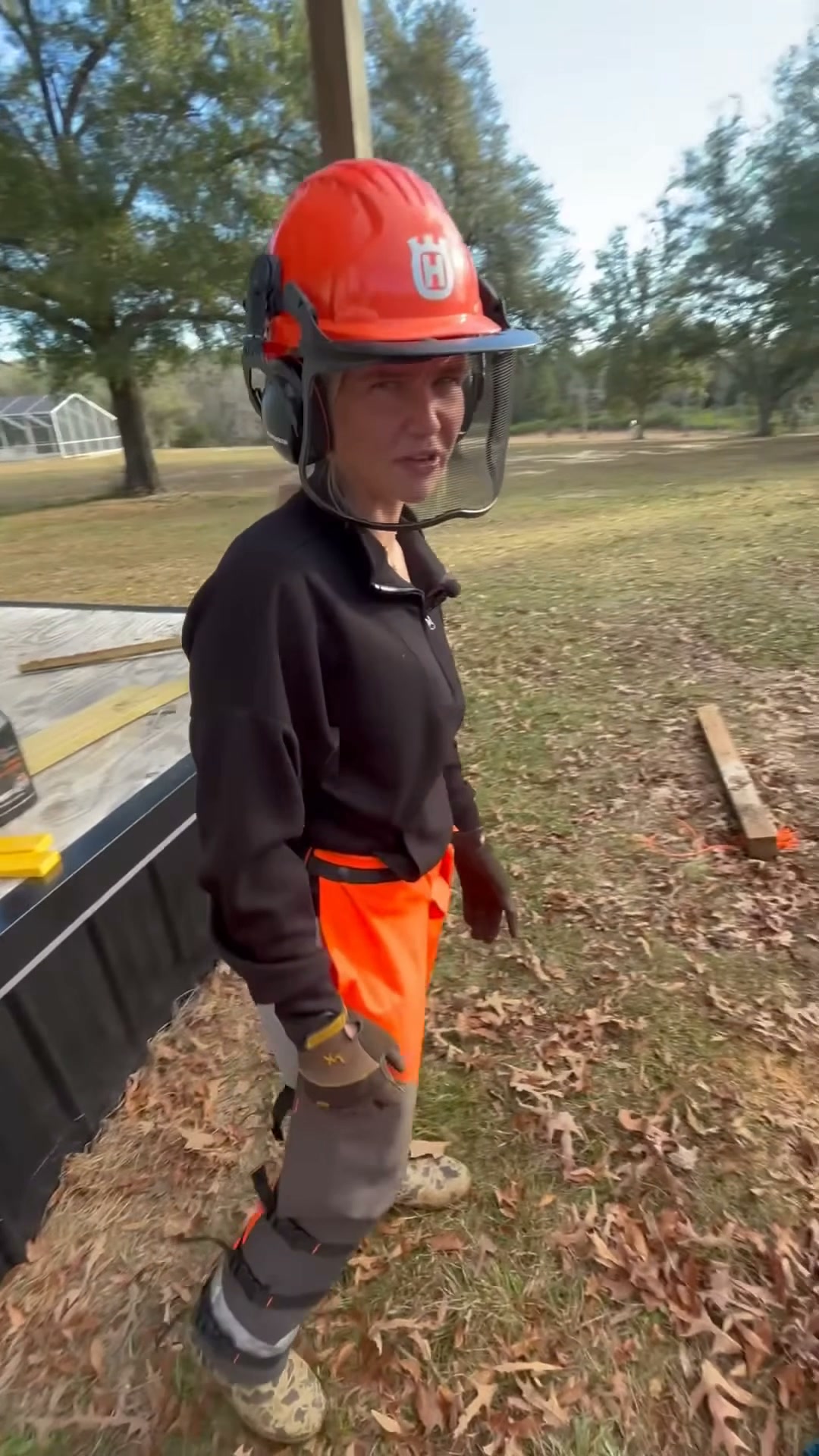 Blue collar work on the farm