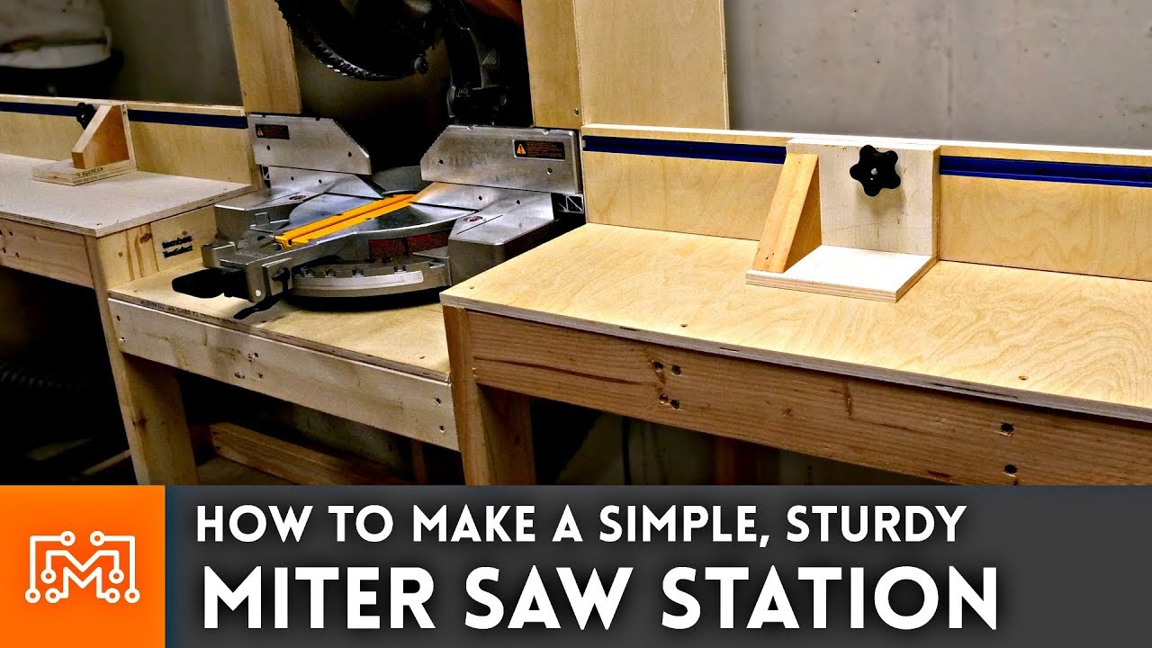 The miter saw station every workshop needs
