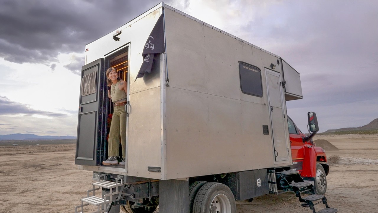 How a box truck became our cozy haven