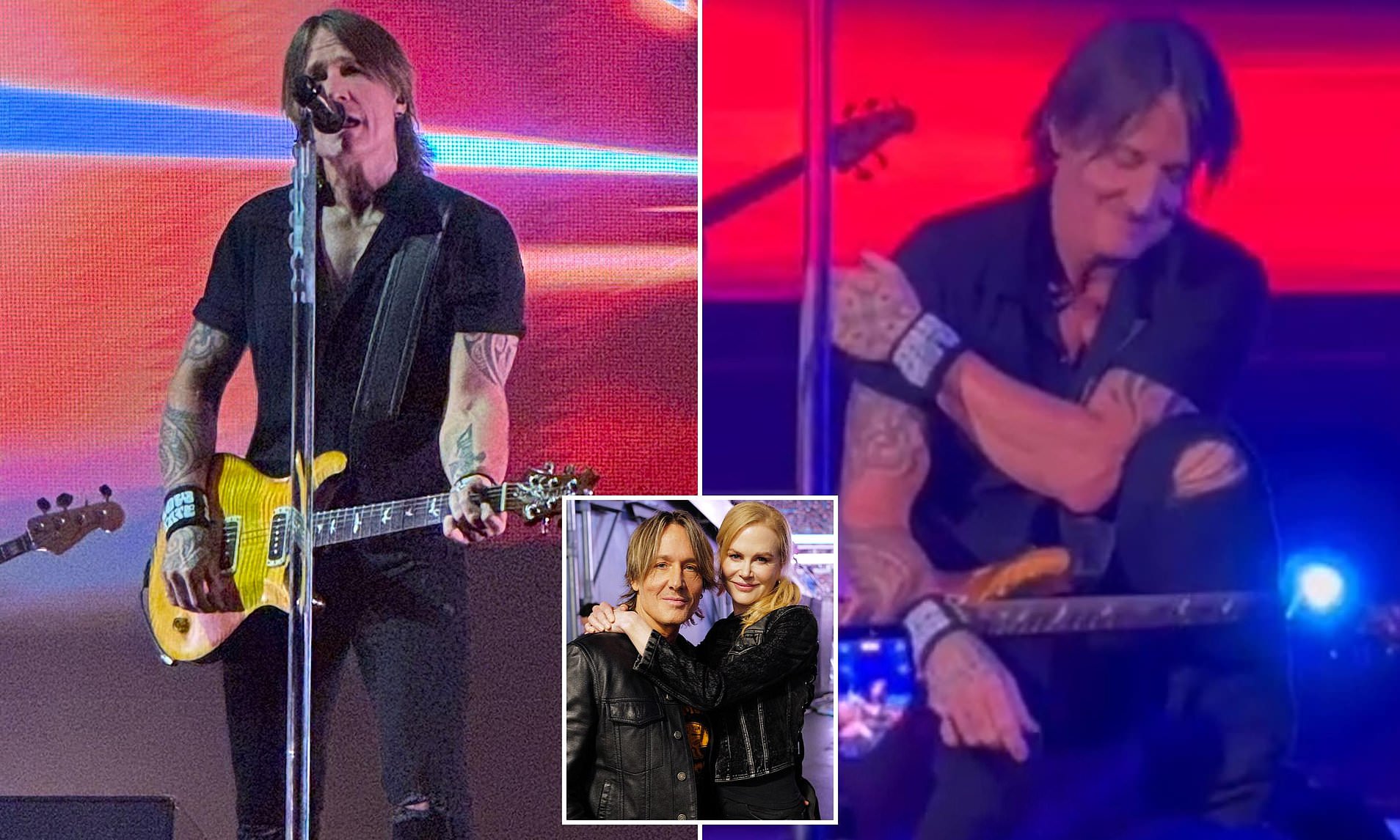 Keith Urban performs ballad about an ex whose found 'somebody else' after Nicole Kidman split