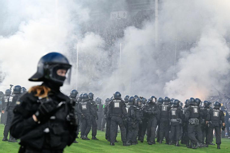 Thousands of cops were in attendance