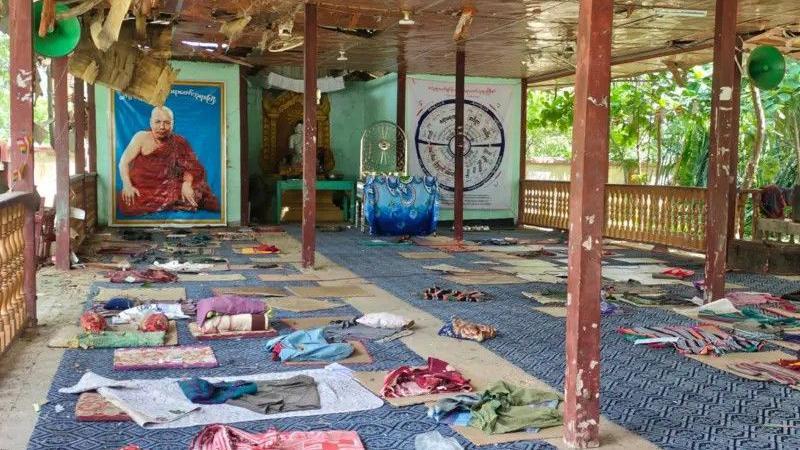 Fourteen killed in military strike on Myanmar monastery, opposition says