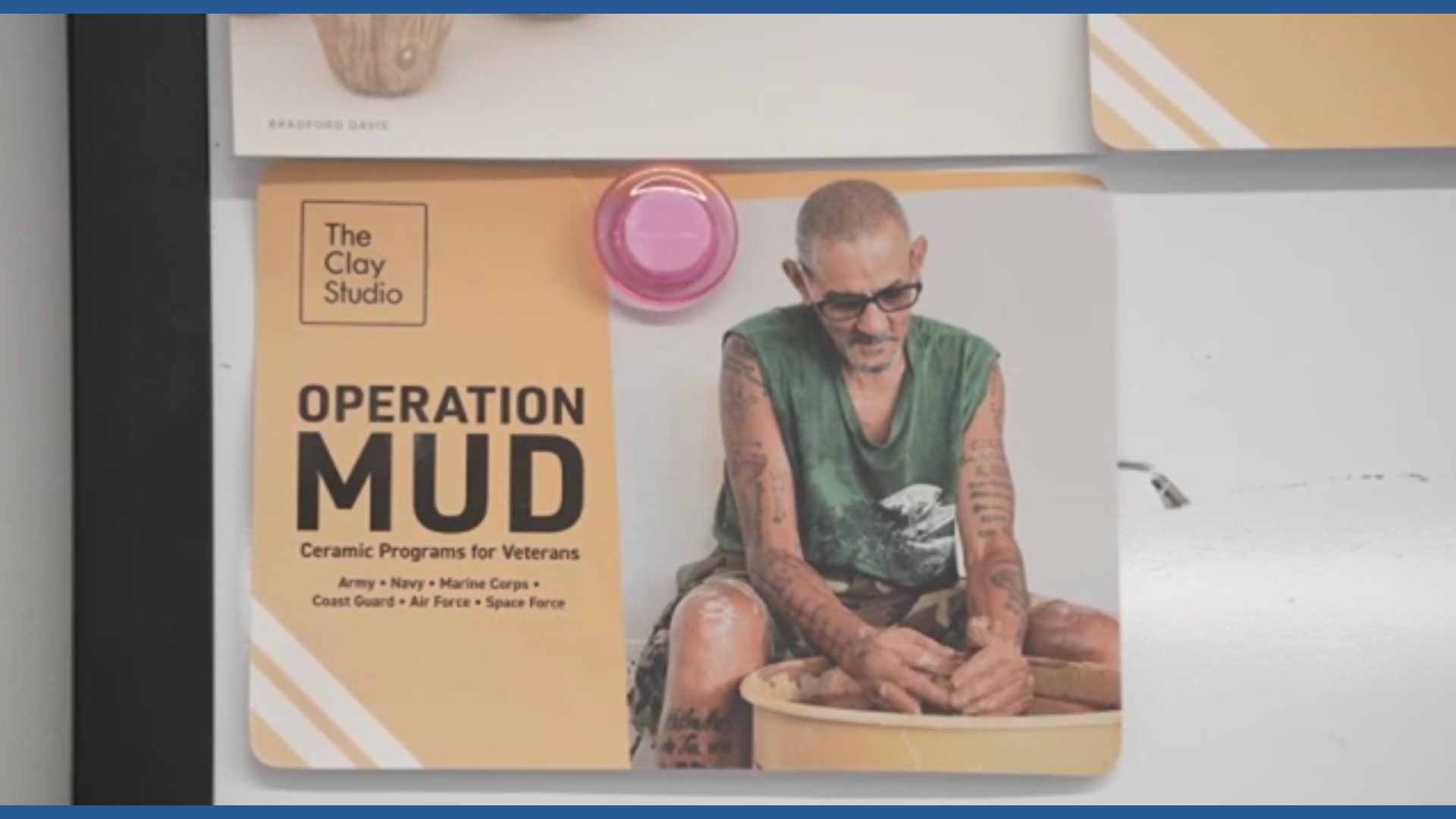 'Operation MUD' teaches vets ceramics