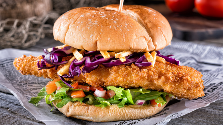 Ditch the tartar sauce — fish sandwiches are extra flavorful with this fruity condiment