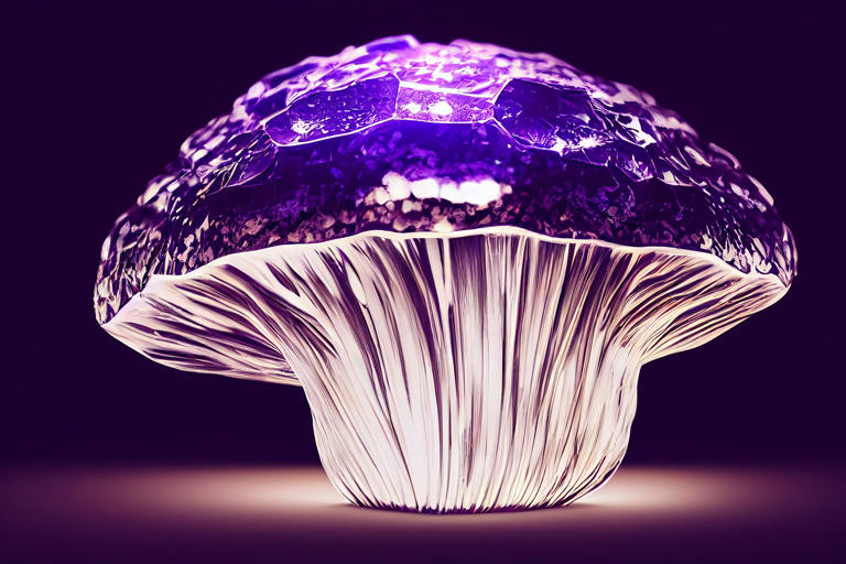Crystal mushroom
