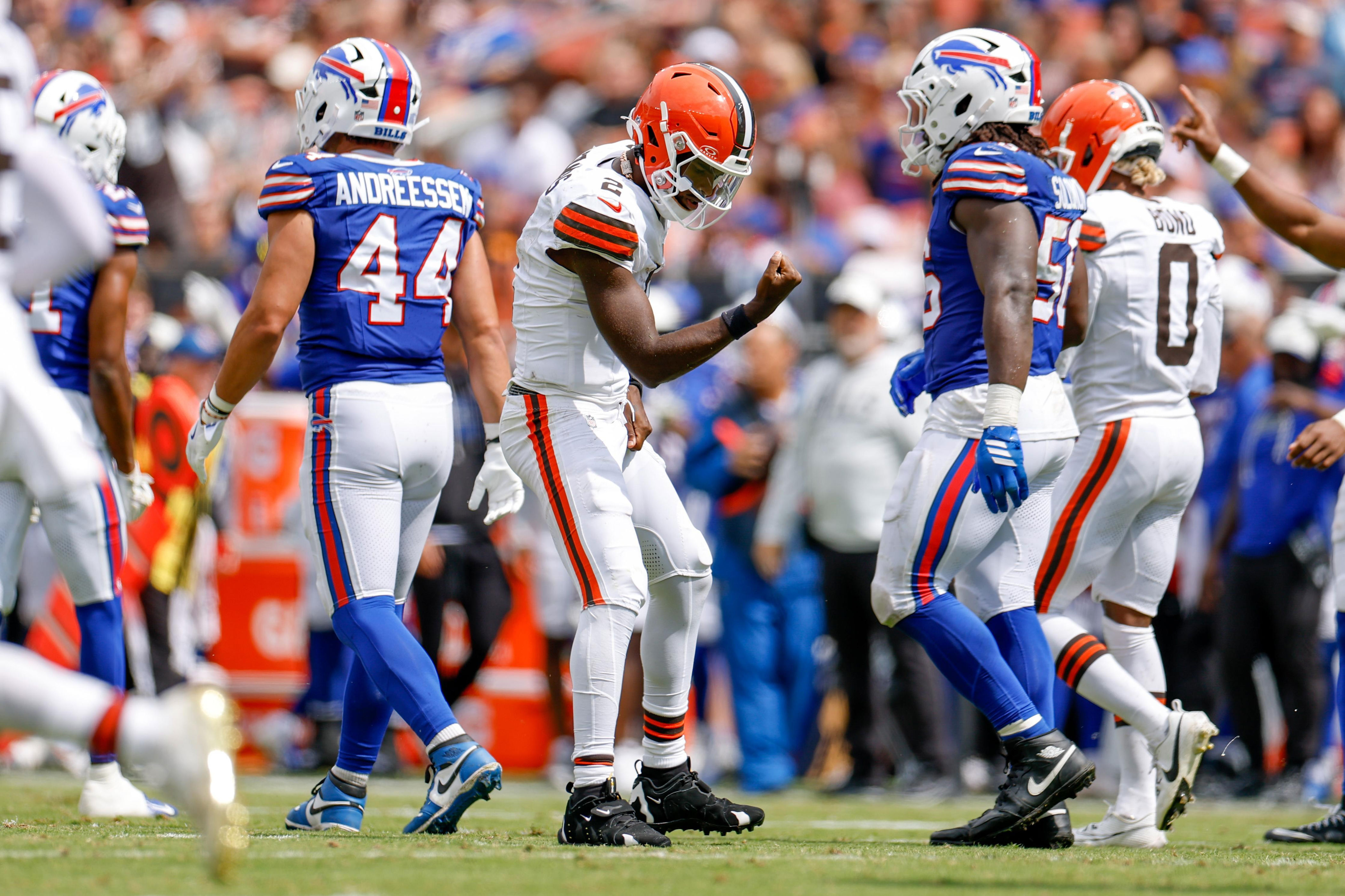 Cleveland Browns vs. Buffalo Bills final score: Shedeur Sanders plays OK; Deshaun Watson a disaster in loss