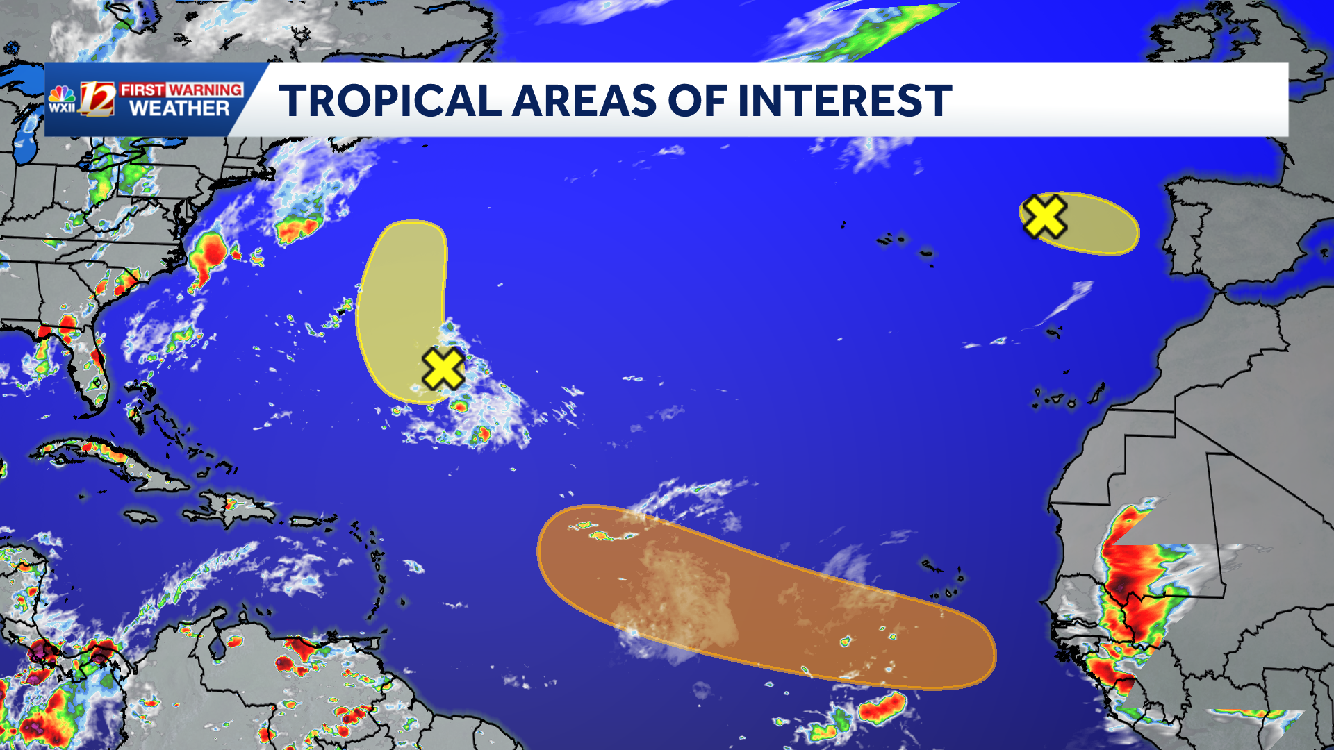 Atlantic tropical activity stirring again | Tracking potential development through next week