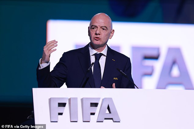 Infantino is facing mounting pressure over his failed plan to sell off stakes in the FIFA World Cup but has refused to resign