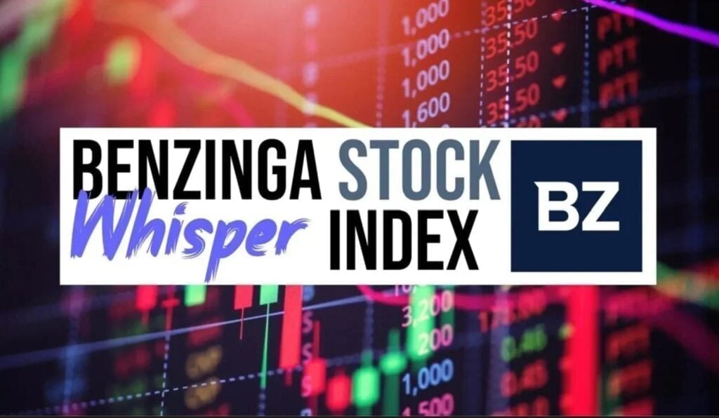 Benzinga's 'Stock Whisper' index: 5 stocks investors secretly monitor but don't talk about yet