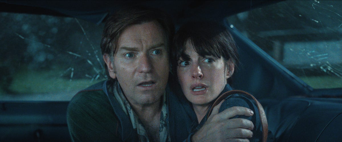 Anne Hathaway's glorious dinosaur thriller is now available to watch at ...