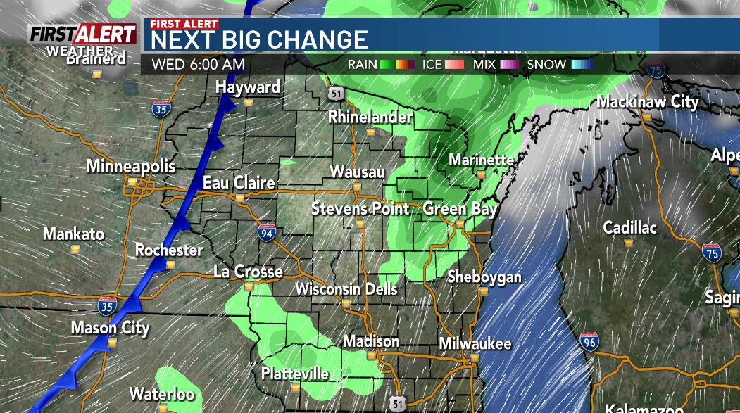 Sunshine sticks around to start the week, monitoring next risk of showers/storms