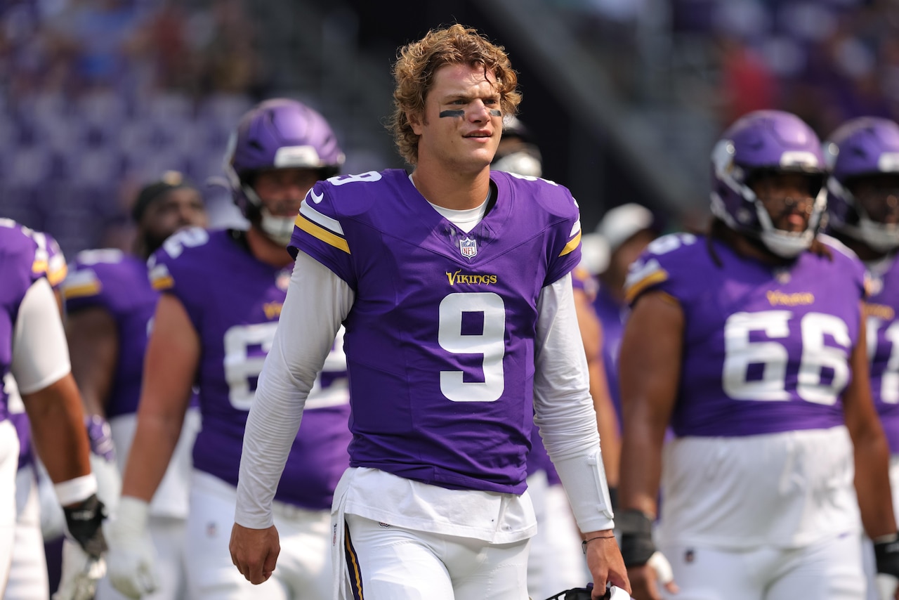 JJ McCarthy's final box score stats and highlights from Vikings vs. Ravens