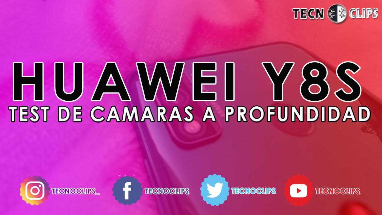 HUAWEI Y8S -Tutorial de CÁMARAS A PROFUNDIDAD