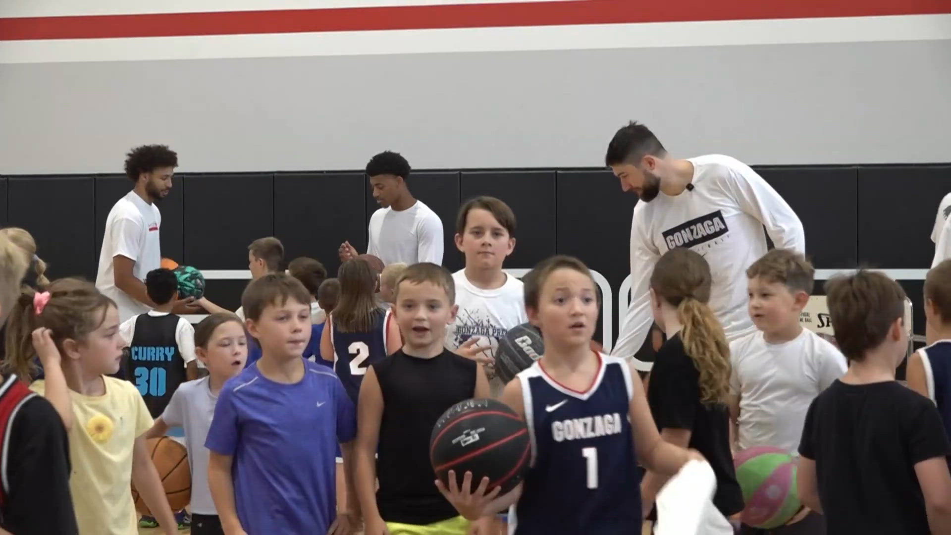 Basketball clinic participants give back to Spokane Complex Fires victims