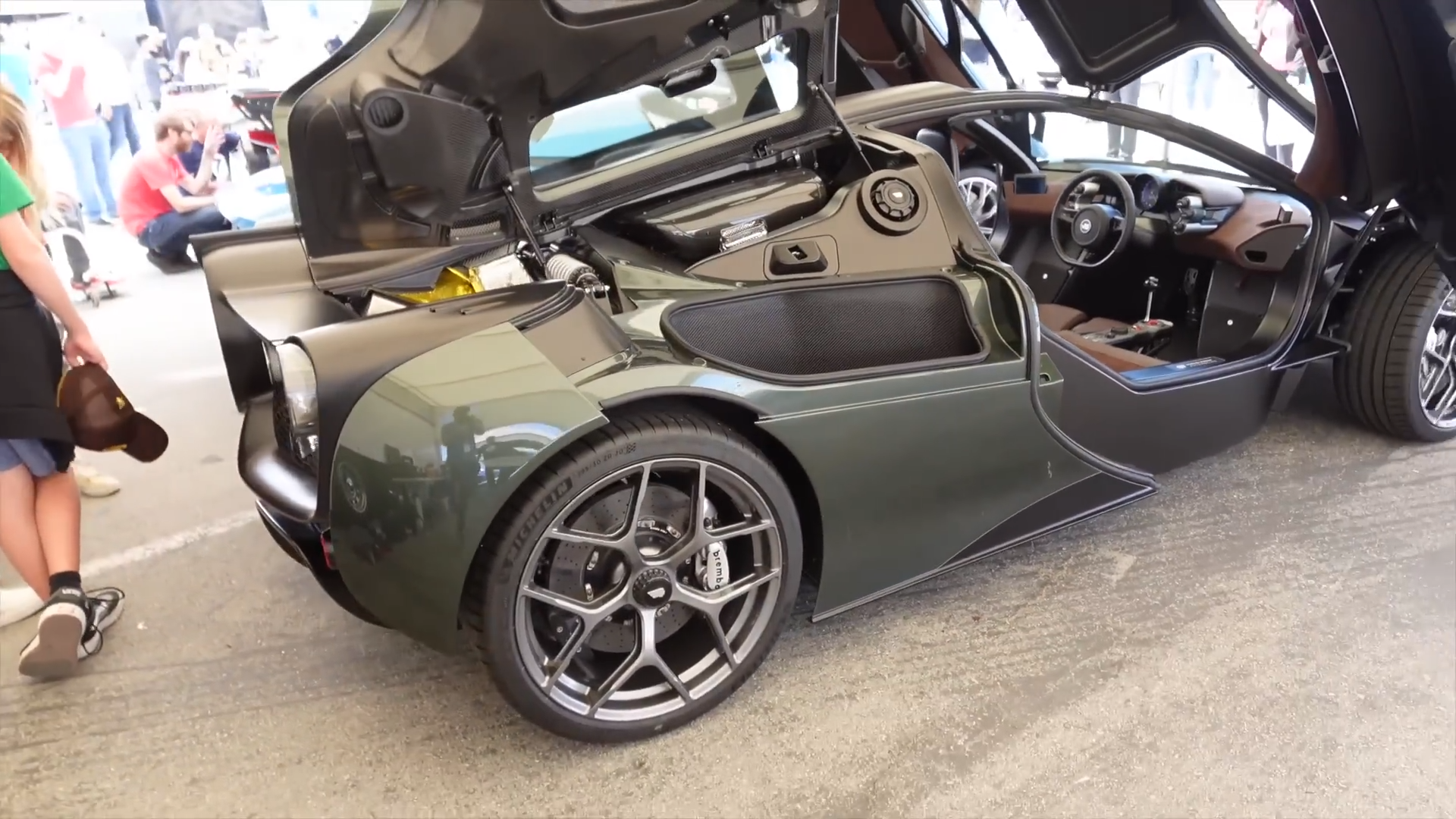 Step inside the rare three seater V12 hypercar