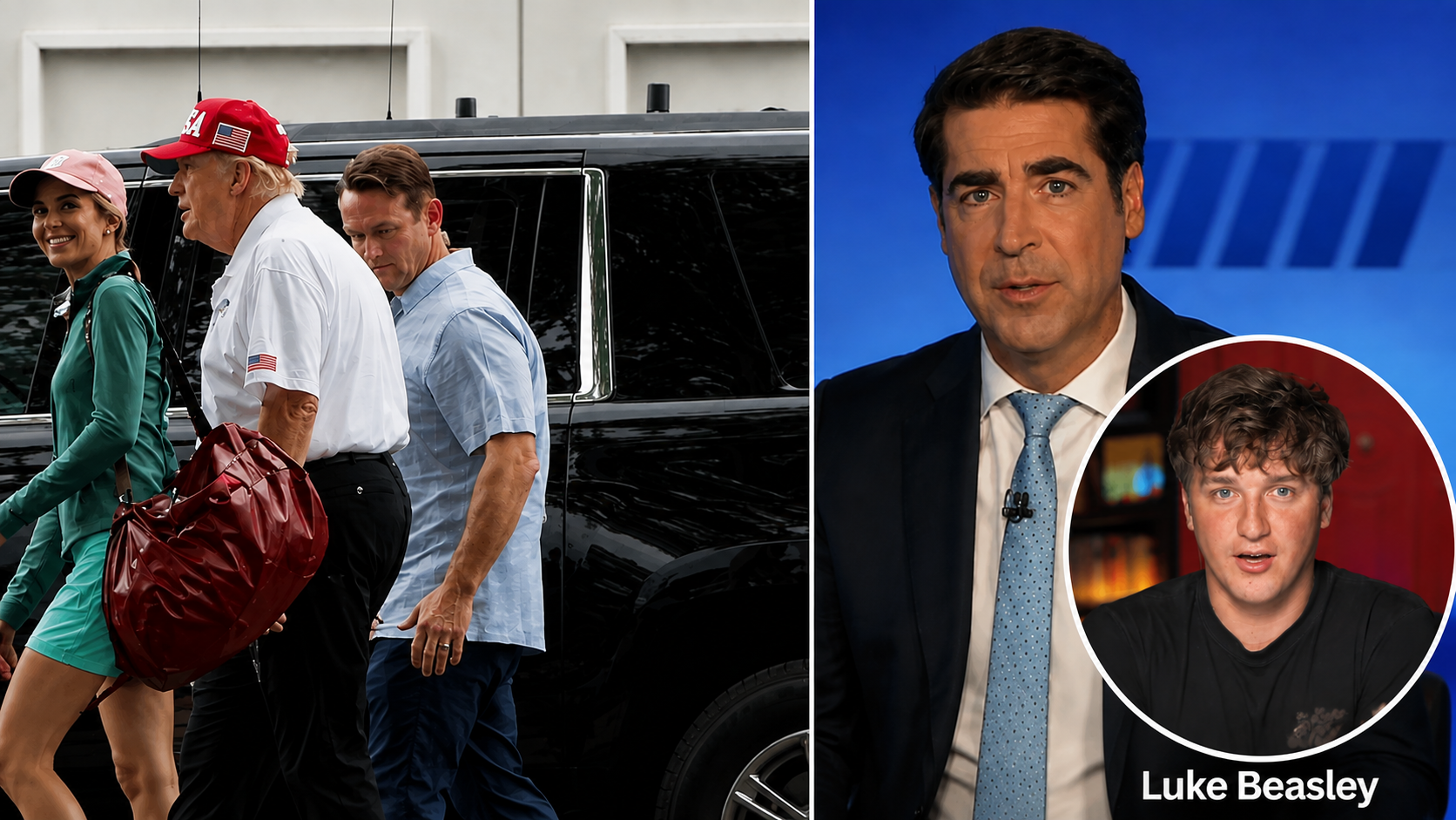 Fox News co-hosts criticize comment about Trump… Jesse Watters says ...