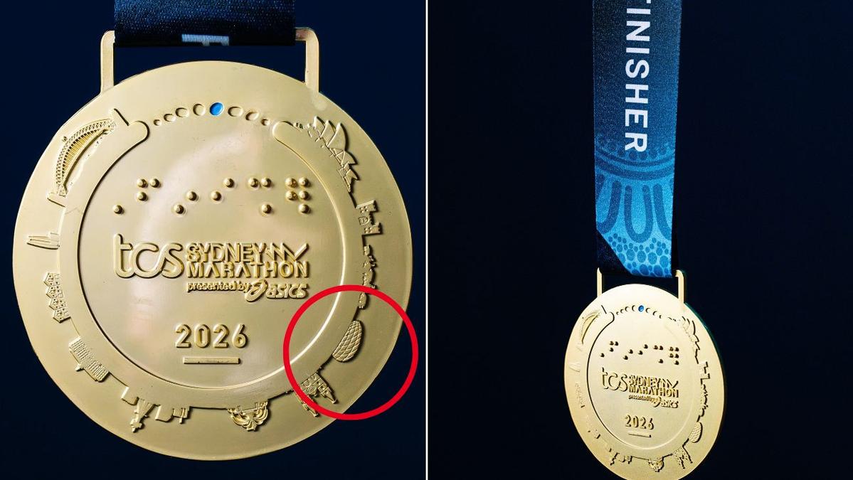 Sydney Marathon issues statement on ‘unfortunate' 2026 medal design error