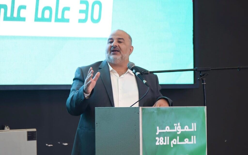 Ra'am's Abbas says Palestinian state a reality, drawing outrage from Zionist parties