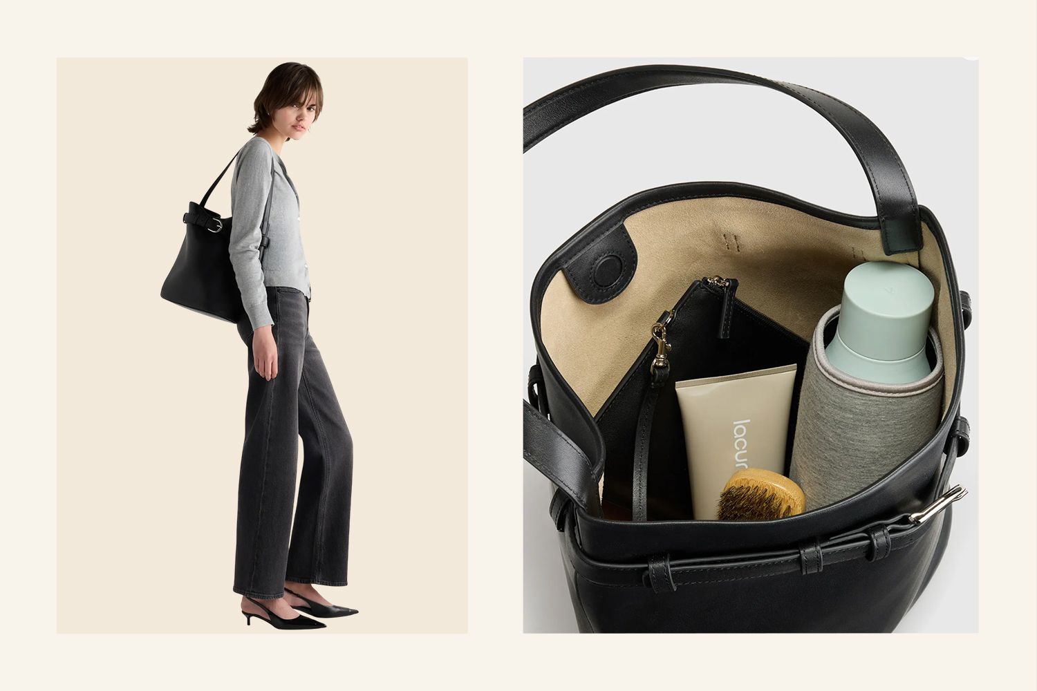 Travelers say this designer-looking bag has 'plenty of room' and a clever detail to deter pickpockets