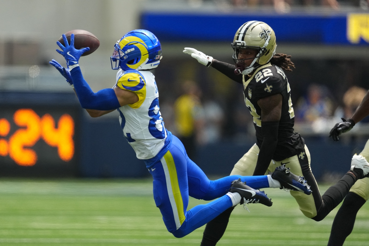 NFL：新奥尔良圣徒 vs 洛杉矶公羊