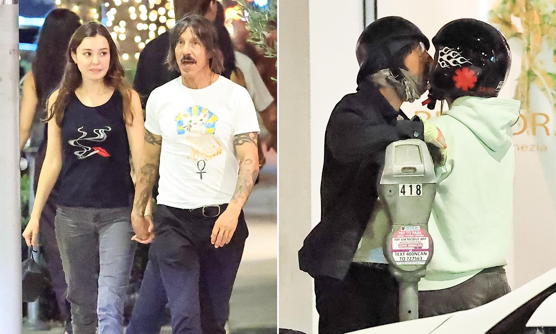 Red Hot Chili Peppers frontman Anthony Kiedis, 63, surfaces with much-younger girlfriend