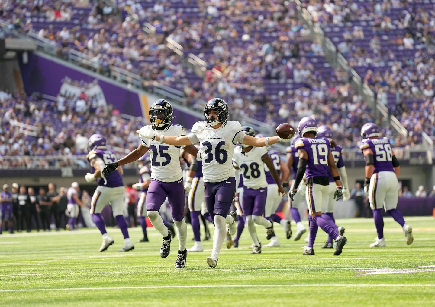 Vikings' offense sputters against Ravens in second preseason game