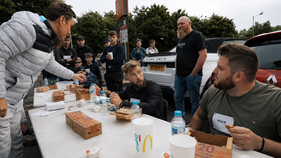 Fast food challenge pushes the limit