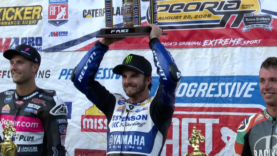 Illinois native Dallas Daniels wins 79th Peoria TT races