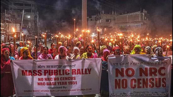 The Kuki-Zo Council has opposed demands for NRC before the Census in Manipur, calling the move “premature and unjustified” and backing Census 2027.