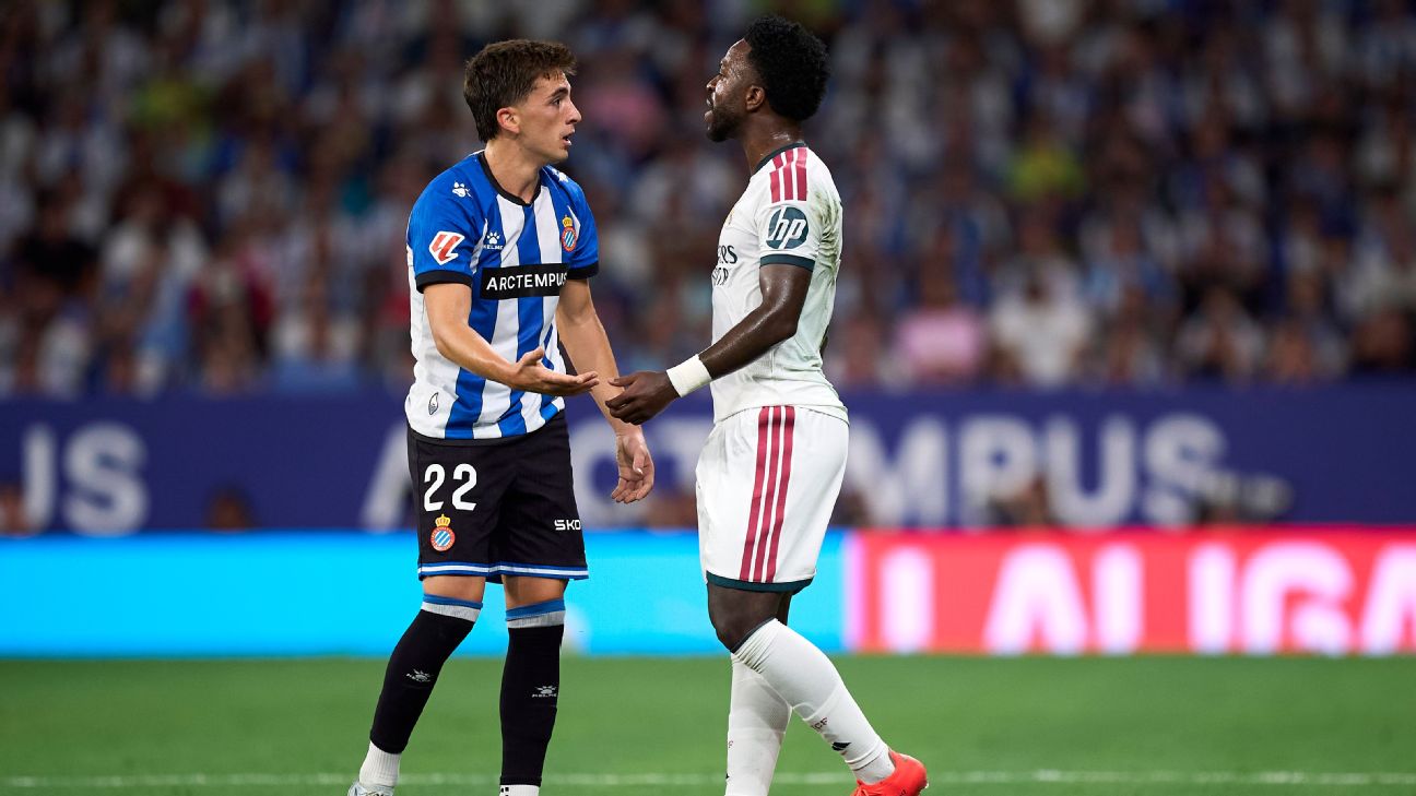 Espanyol make dig at Vinícius Júnior after controversy in Real Madrid win