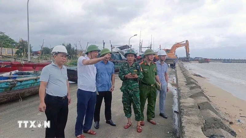 Đặc khu Bạch Long Vỹ trực tiếp chịu ảnh hưởng của bão số 4