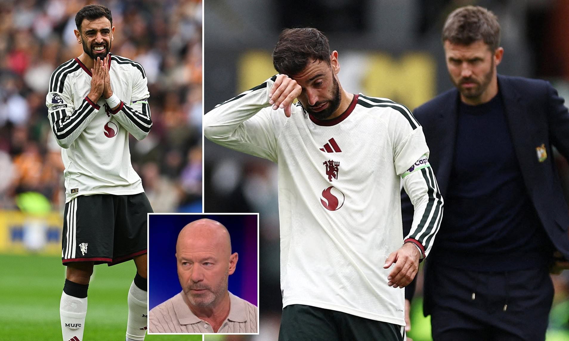 Shearer hits out at 'dreadful' United and claims Carrick's side are 'not fit' after Hull defeat