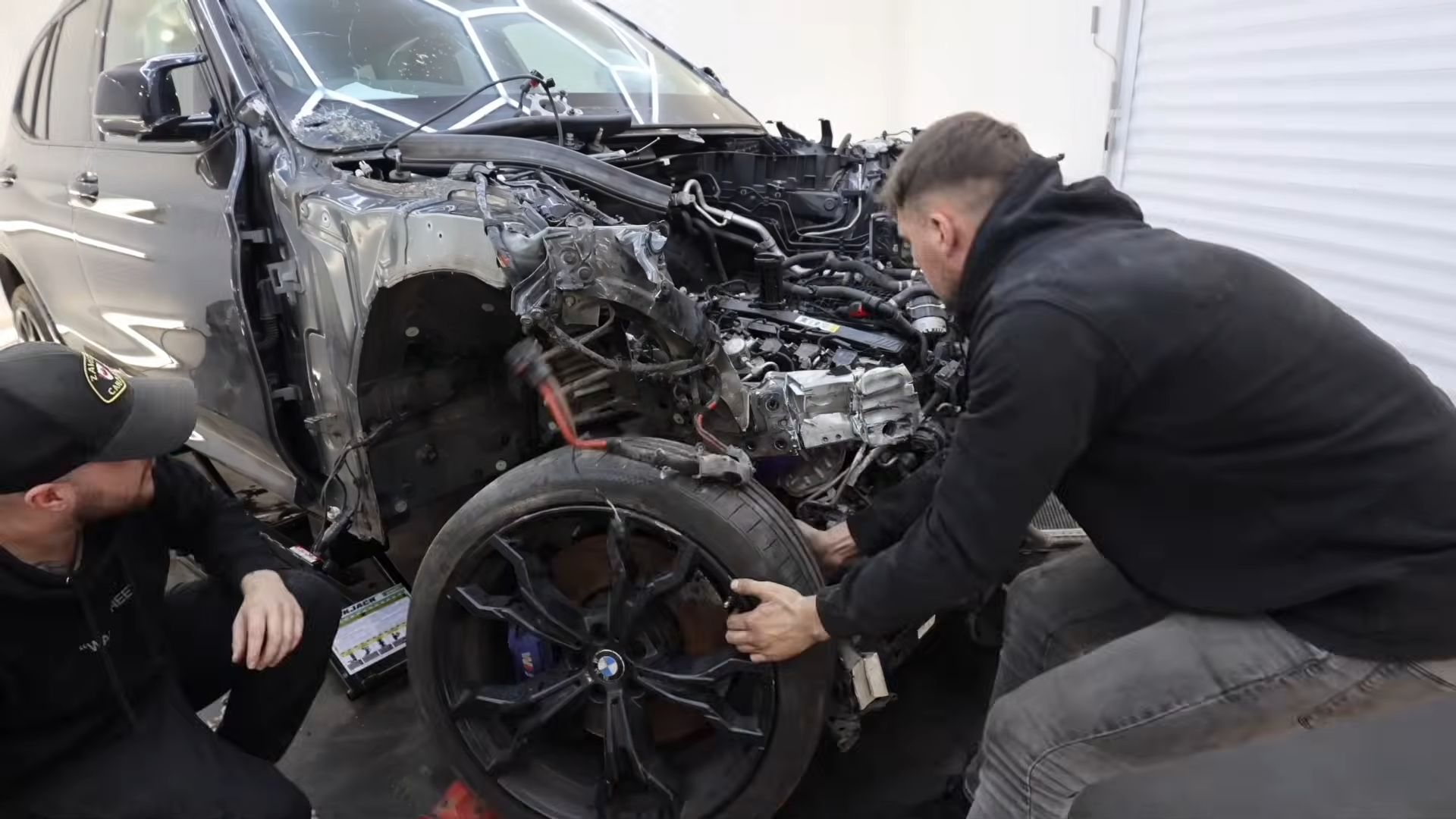 Can professional body repairs save this salvage project?