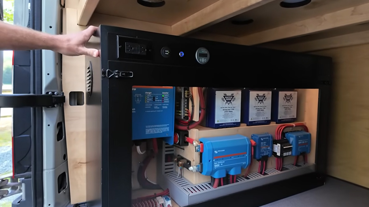 Building the ultimate off-grid camper van electrical powerhouse