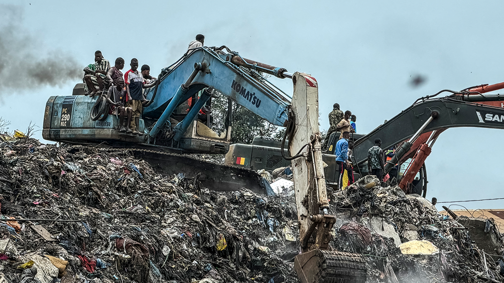 Thirty people were killed and six others seriously injured after a landslide struck the Dar Es Salam dumpsite in Conakry, Guinea, on Aug. 23, 2026. Getty Images