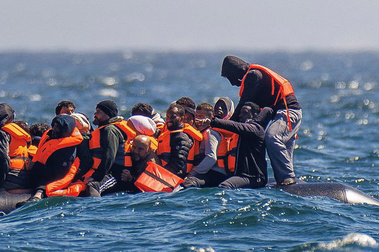 Small boat migrants | Source: GETTY