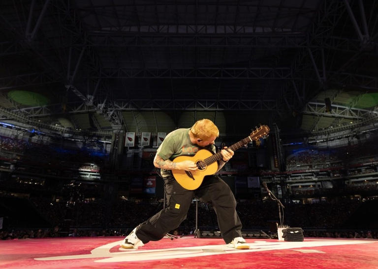 Ed Sheeran hints at a break as LOOP tour hits Toronto's Rogers Centre