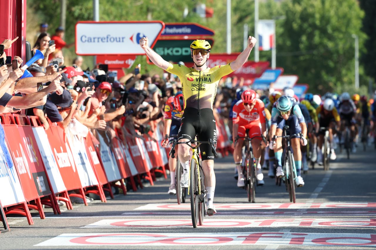 ‘Hopefully it's not the last one' - Matthew Brennan wins his first grand tour stage in debut Vuelta a España