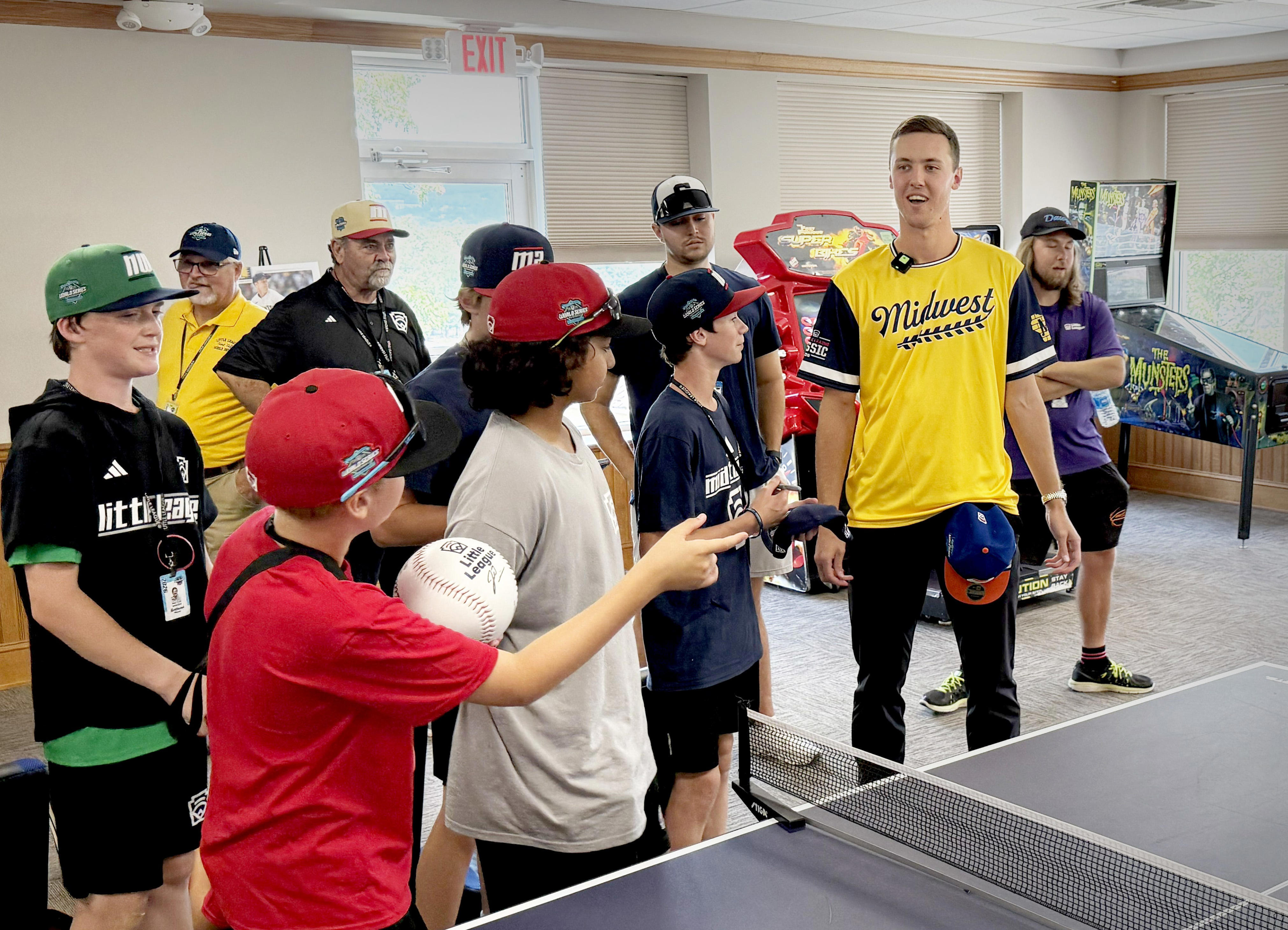The Miz was the man at the Little League World Series