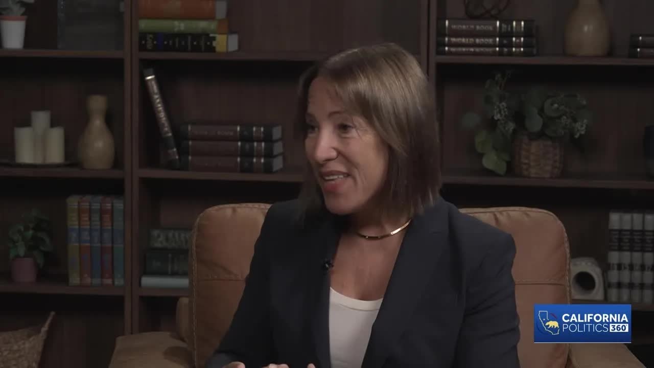 Eleni Kounalakis explains her qualifications for California state treasurer