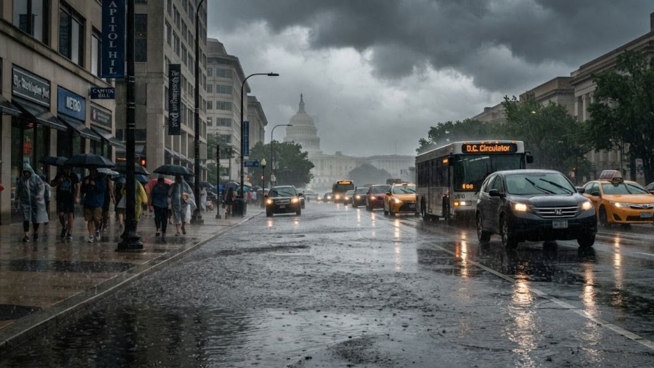D.C. to New York Face Heightened Flash Flood Risk This Weekend