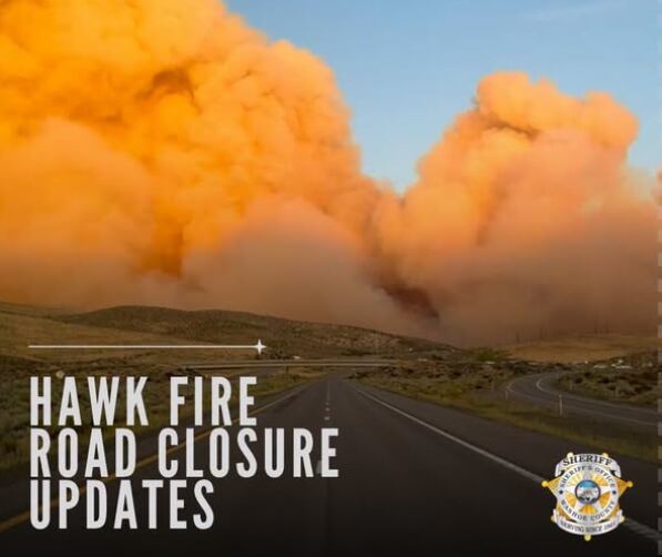 Hawk Fire’s latest road closures, traffic restrictions