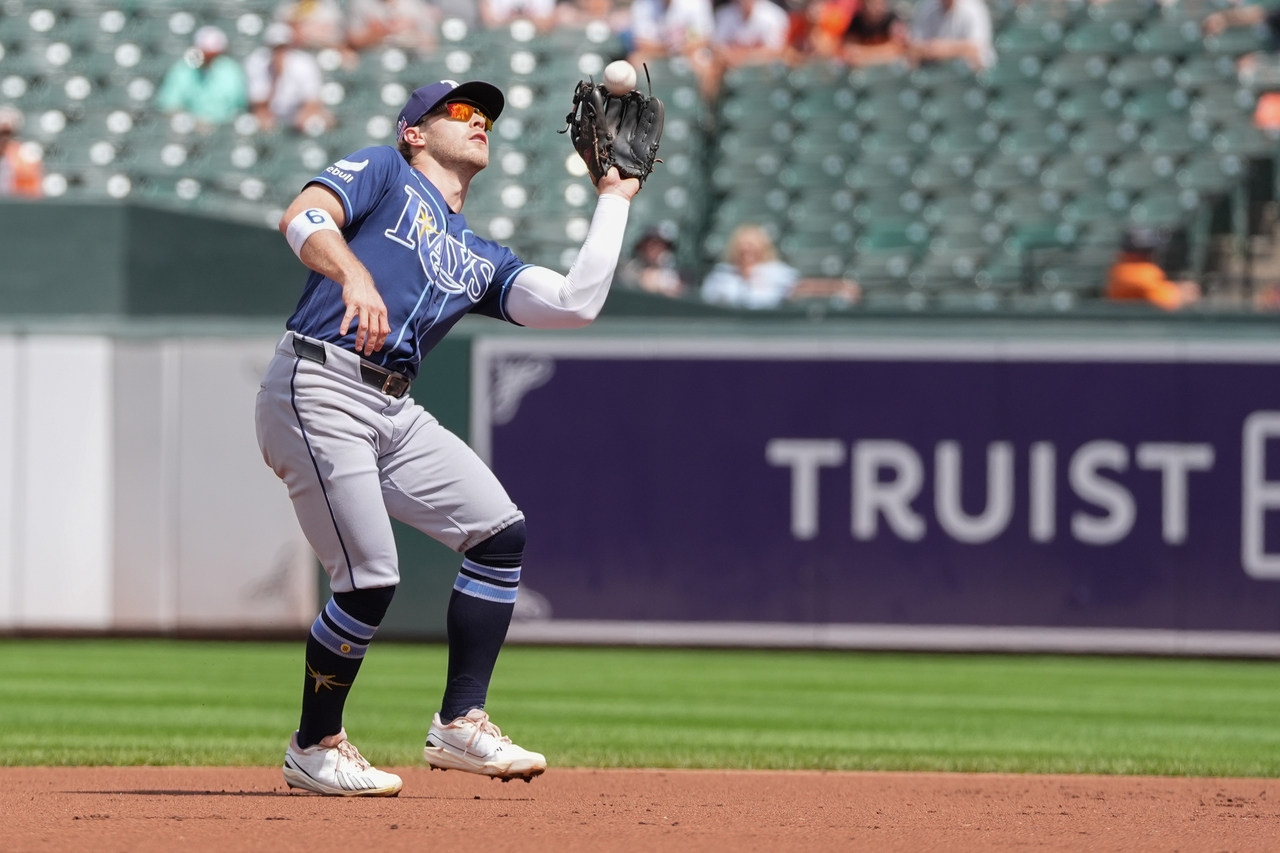 MLB：坦帕湾光芒对阵巴尔的摩金莺