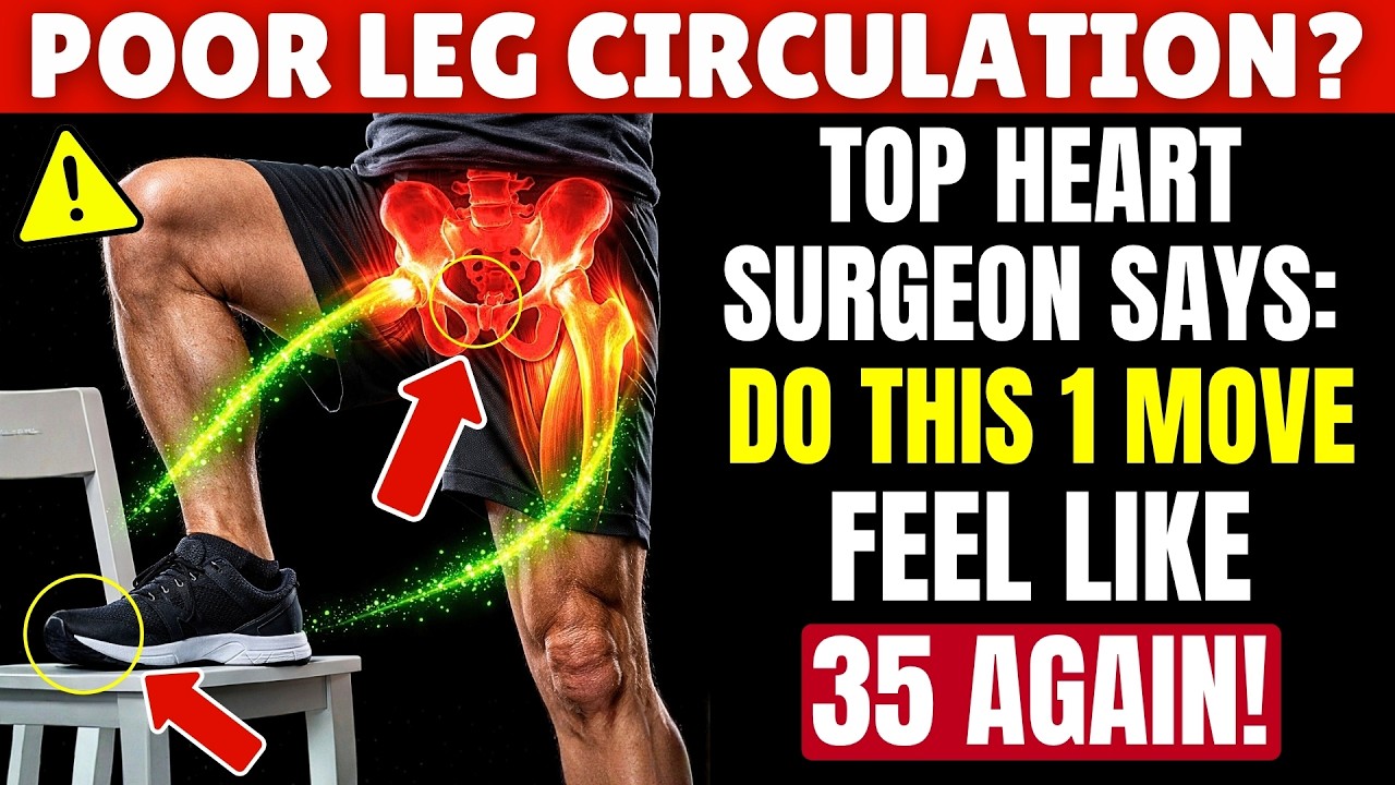 Fix poor leg circulation with this 10-second move