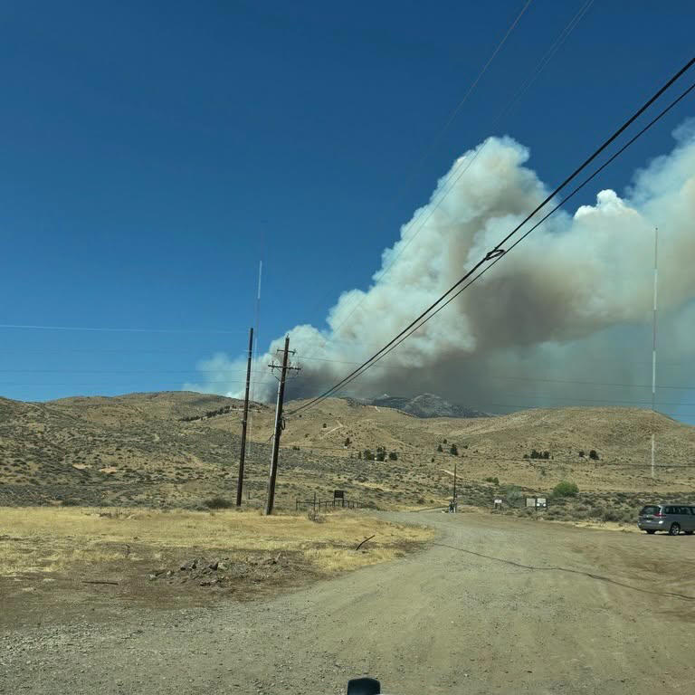 Nevada Hawk Fire explodes in size as it surges towards Reno, devours ...