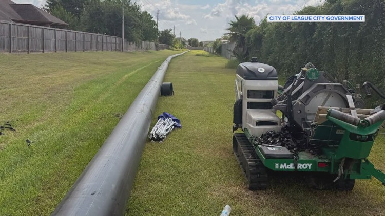 What are those large pipes in League City neighborhoods? Here's what they're for