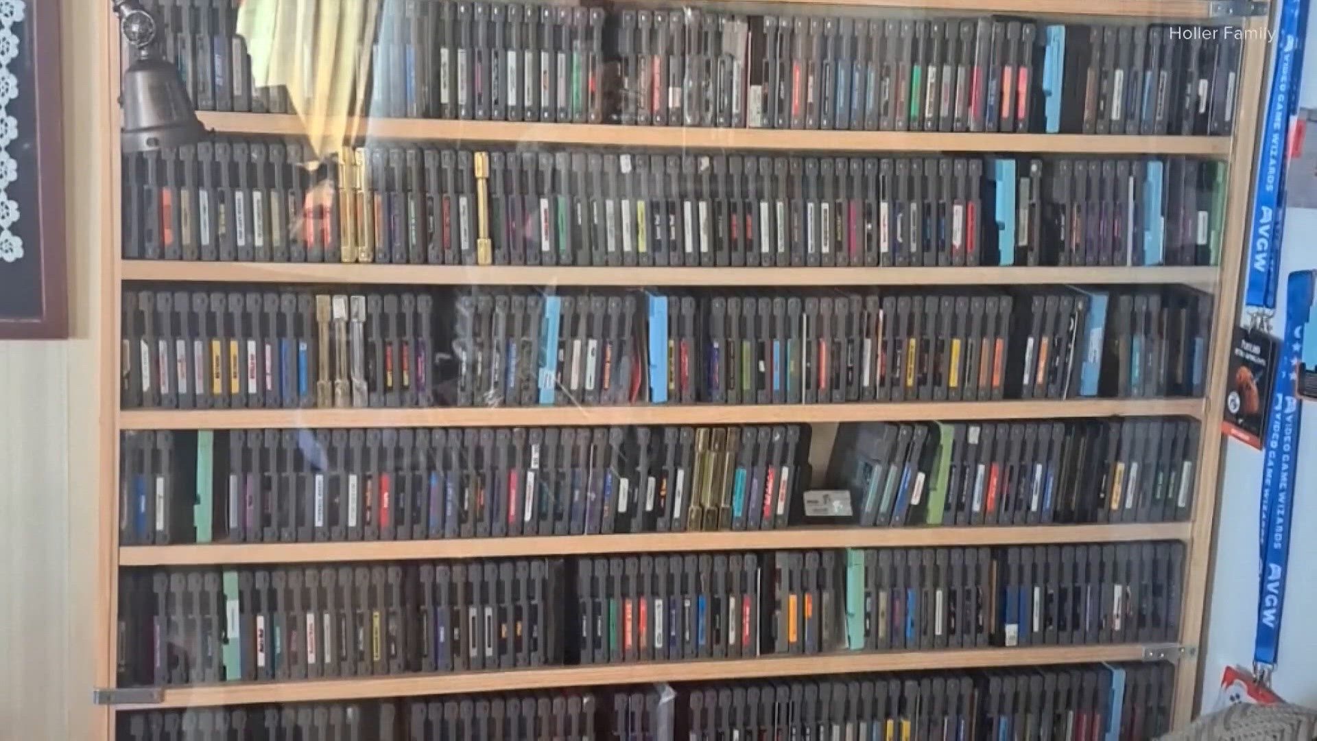 Washington family's Nintendo collection stolen