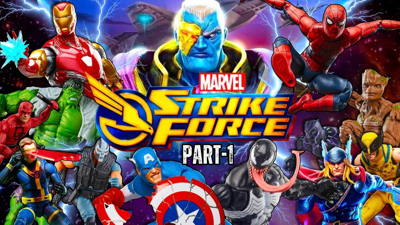 How to build a Marvel Strike Force figure display part 1