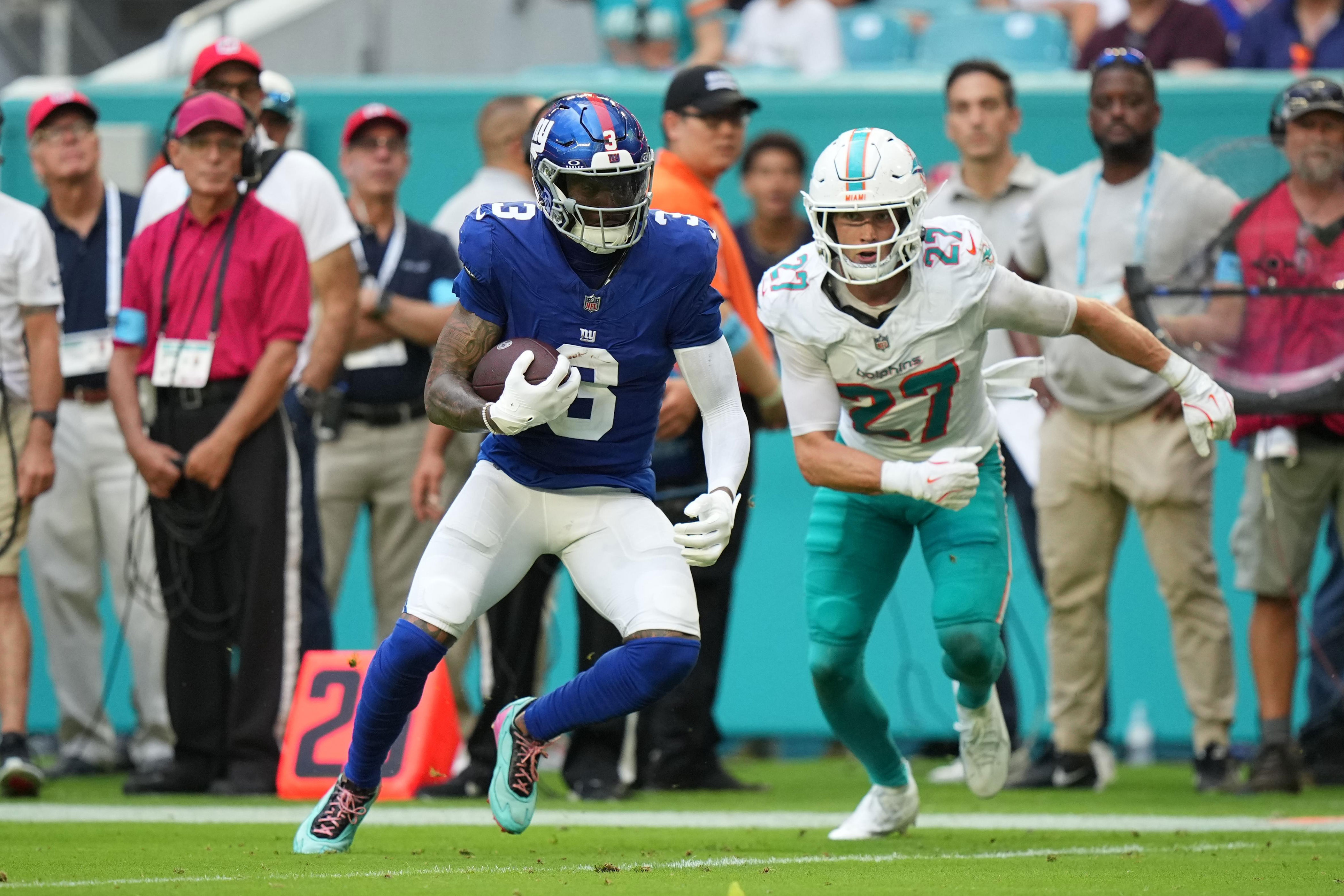 Pro Football Focus grades from the Giants' 26-3 victory over the Dolphins