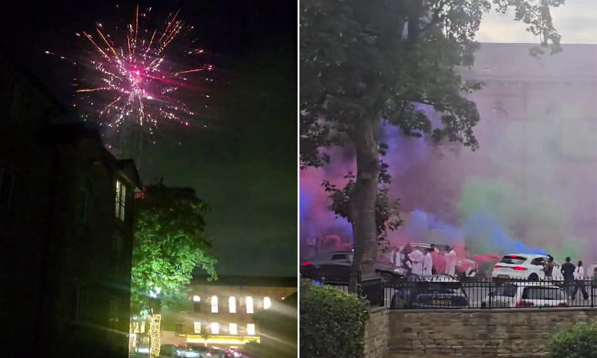 Neighbours say revving supercars and fireworks at Asian wedding venue is making their lives hell